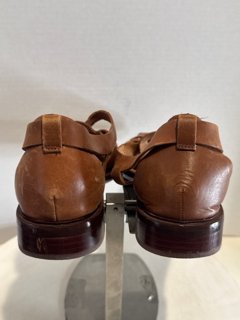 Madewell The Rina Fisherman Flat Leather Upper Sandals size 10.5 - Picture 3 of 8